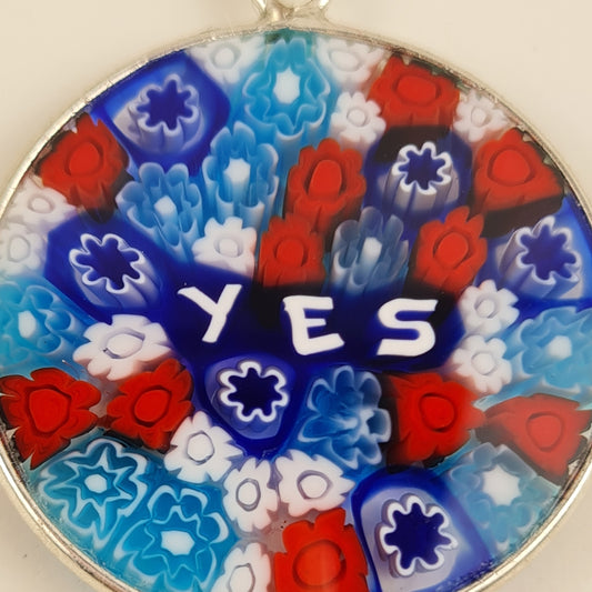 YES Small Millefiori - Pendant