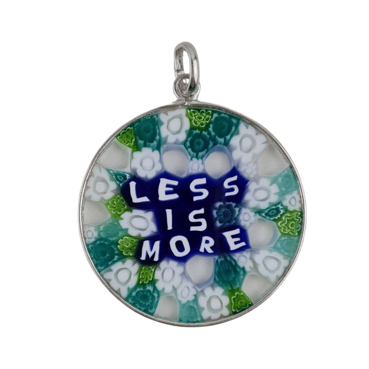 LESS IS MORE Medium Millefiori - Pendant