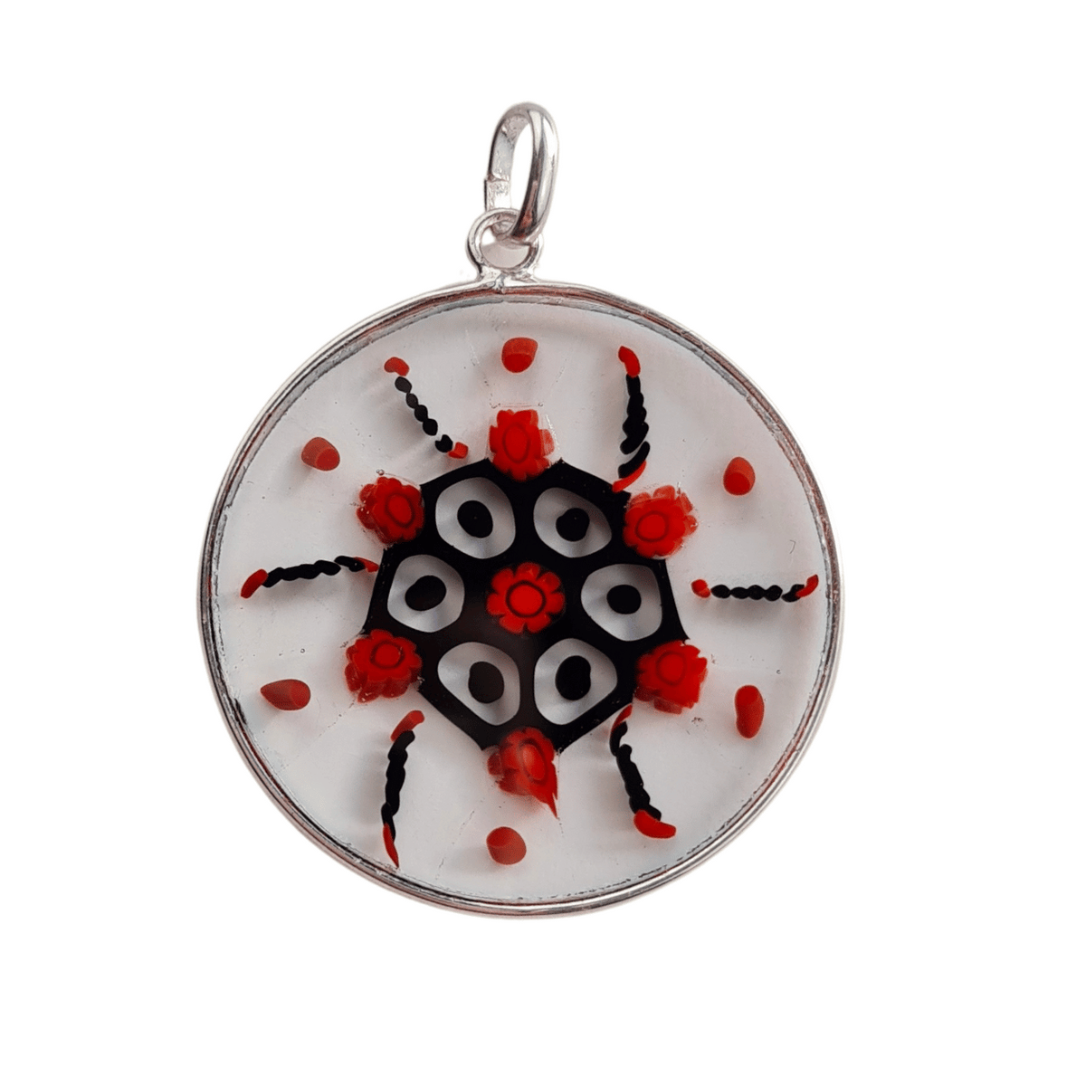 Medium ROSONE Millefiori Pendant