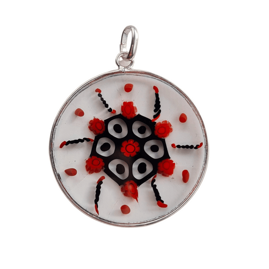 Medium ROSONE Millefiori Pendant