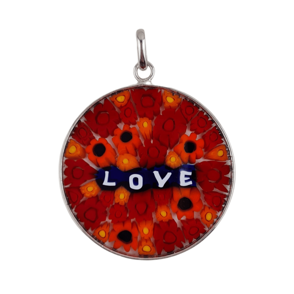 LOVE Medium Millefiori - Pendant
