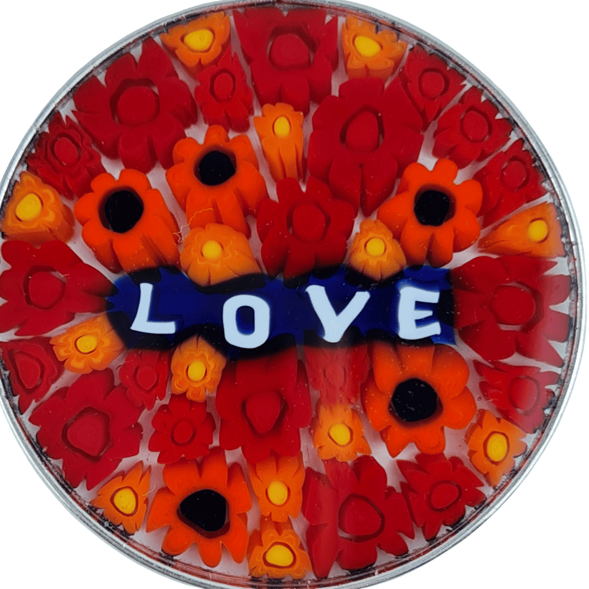 LOVE Medium Millefiori - Pendant