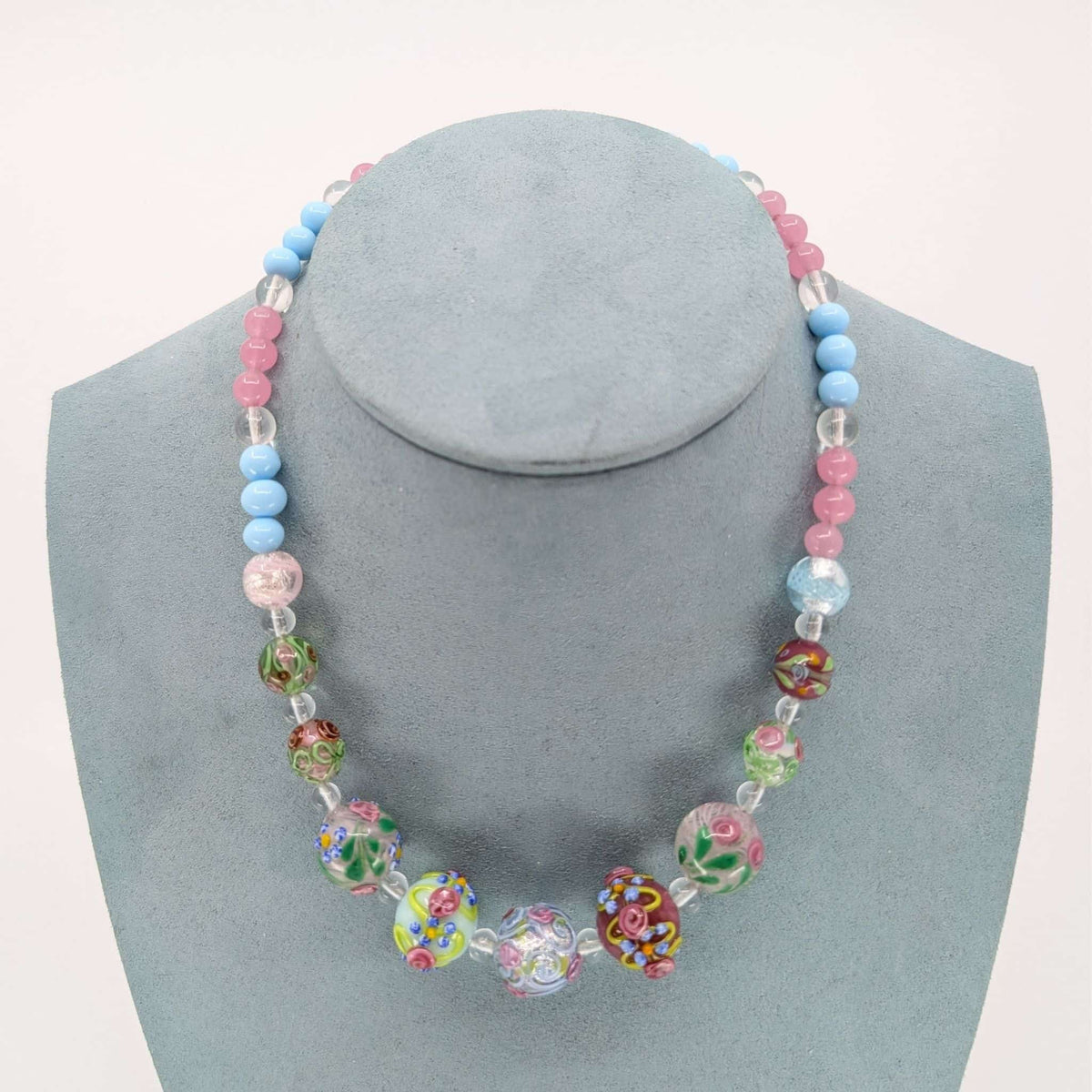 Summer 2 - Lampwork Beads Necklace