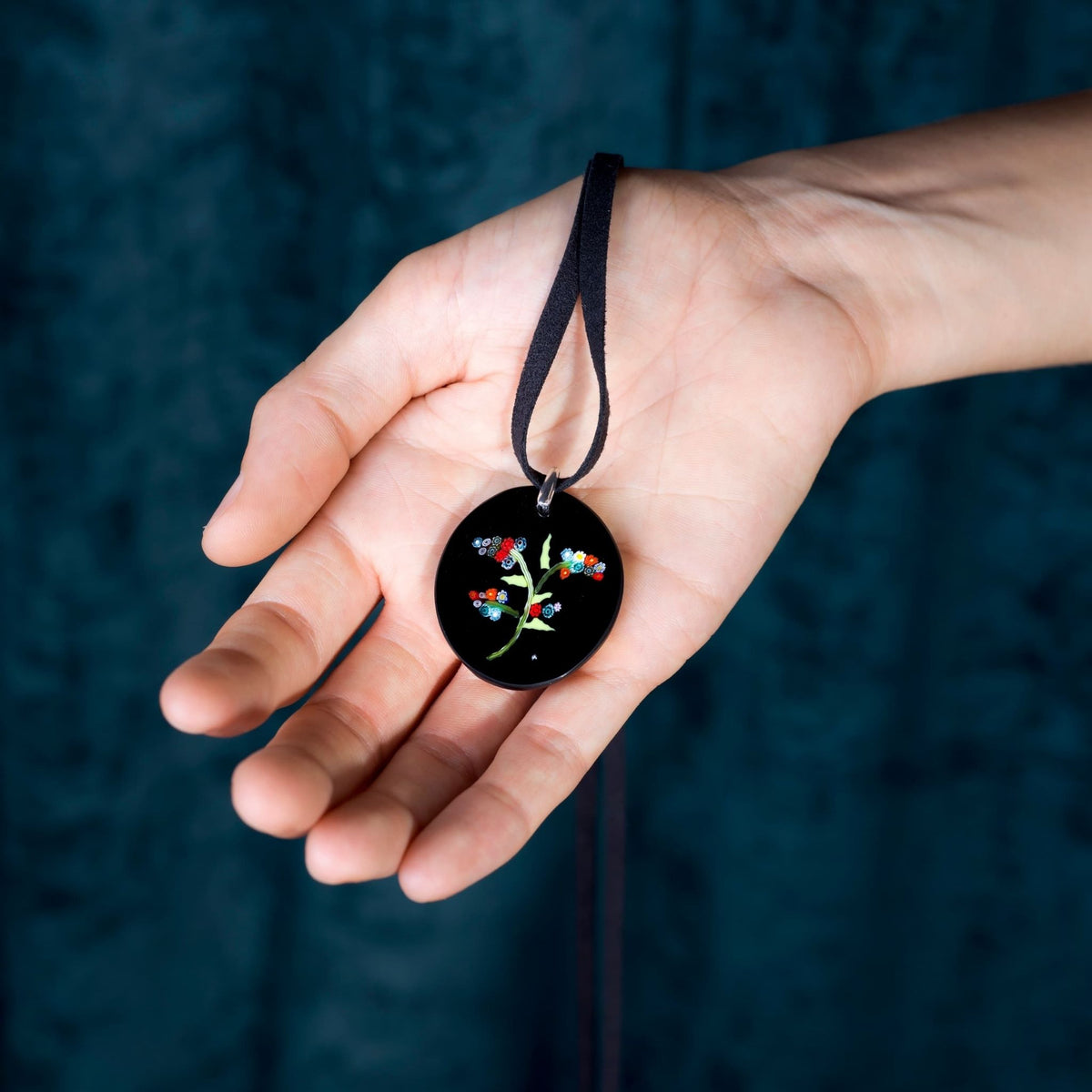 Frida Pendant - Multicolour Blossom