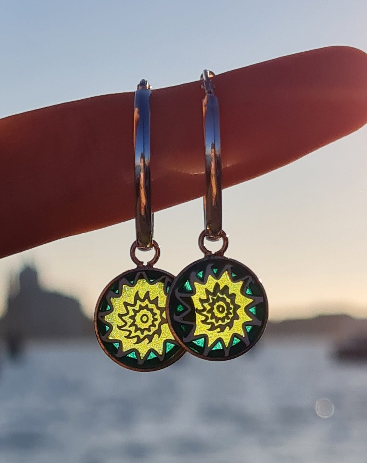 SUNSHINE Millefiori Earrings