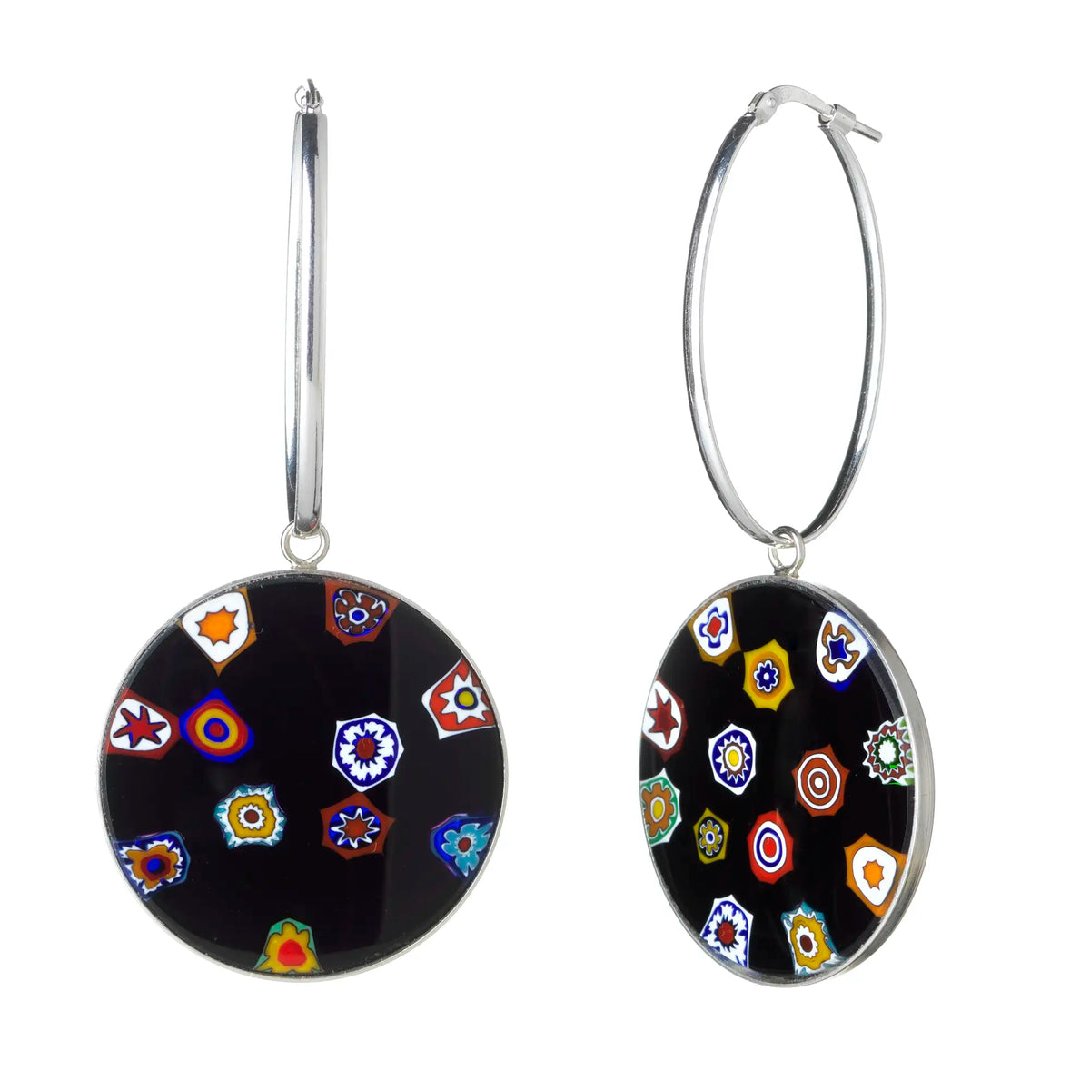 LOST BOUQUET PASTA Millefiori Earrings