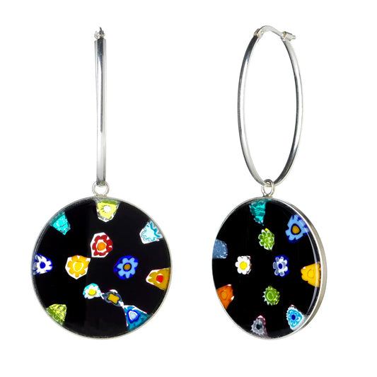 LOST BOUQUET Millefiori Earrings