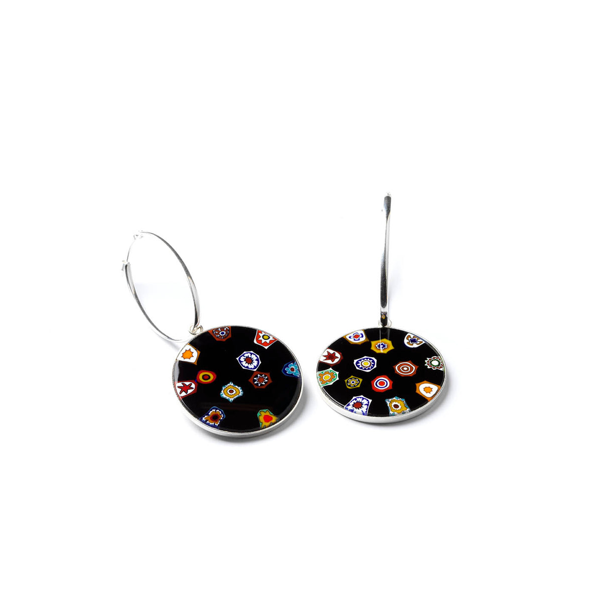 LOST BOUQUET PASTA Millefiori Earrings