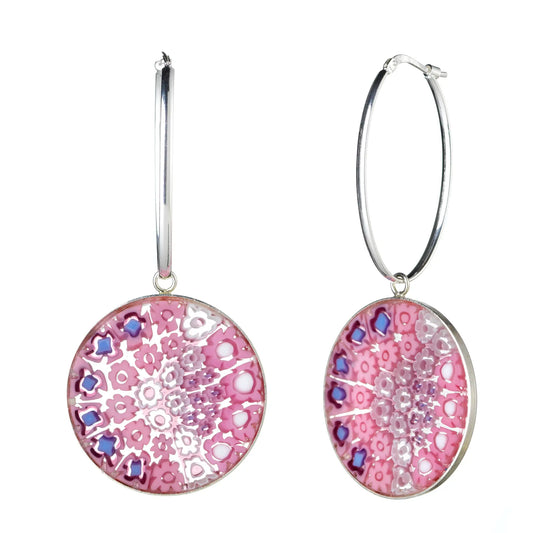 MILKY WAY Millefiori Earrings