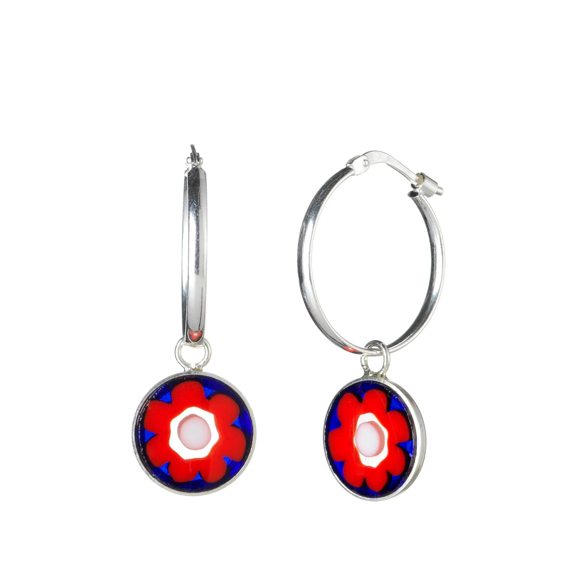 FLOWER Millefiori Earrings